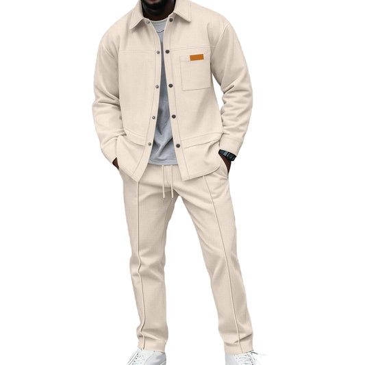 VALORIA | Men’s Waffle Jacket Set