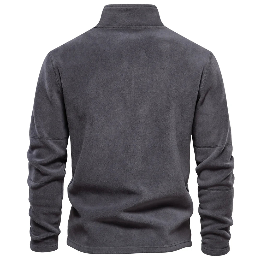 VALORIA | Men’s Warm Zipper Neck Sweatshirt for Everyday Wear