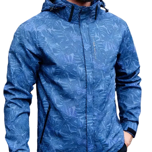 VALORIA | Men’s Waterproof Hooded Windbreaker Jacket