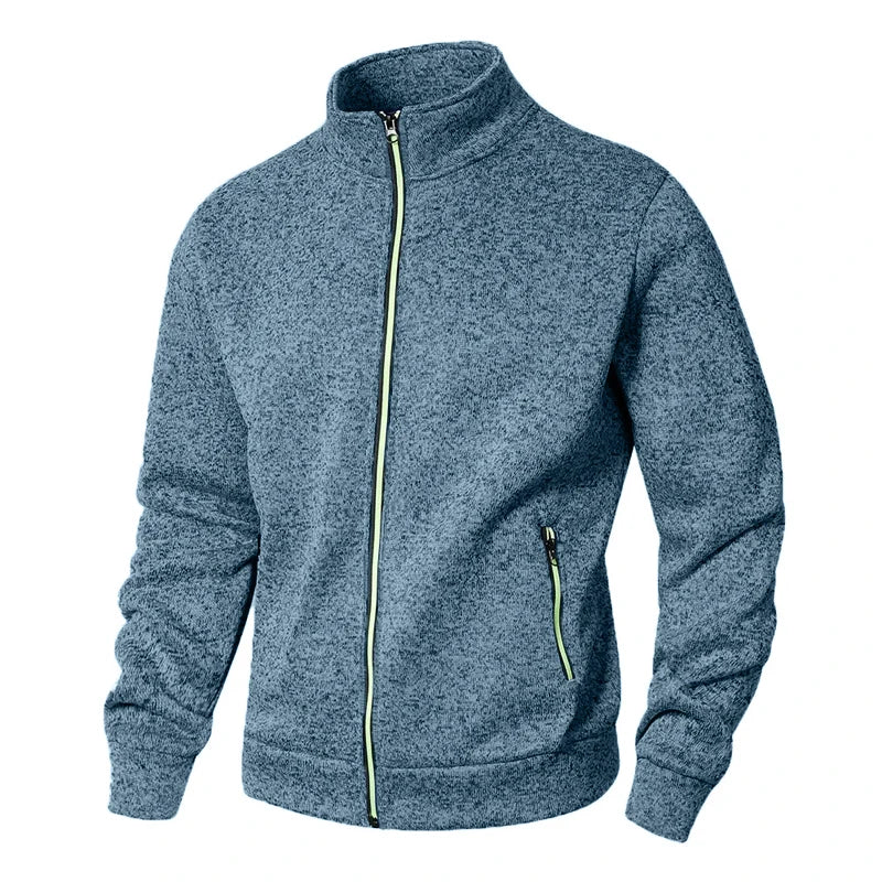 VALORIA | Men’s Zip Cardigan full length