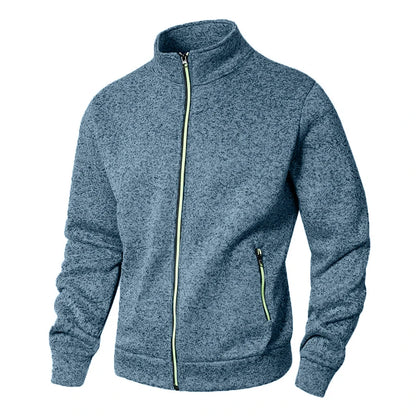 VALORIA | Men’s Zip Cardigan full length