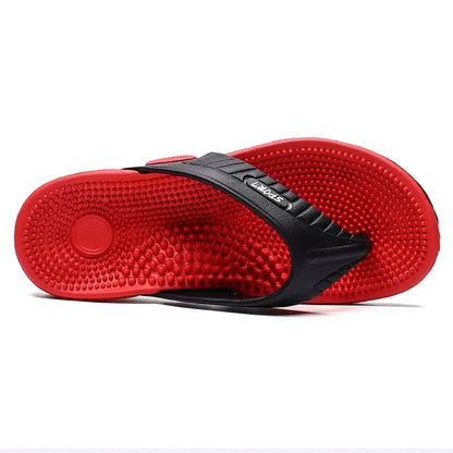 VALORIA | Men’s acupressure massage flip flops sandals