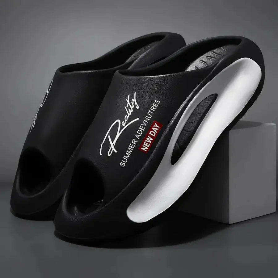 VALORIA | Men’s breathable EVA non-slip slippers slip-on design