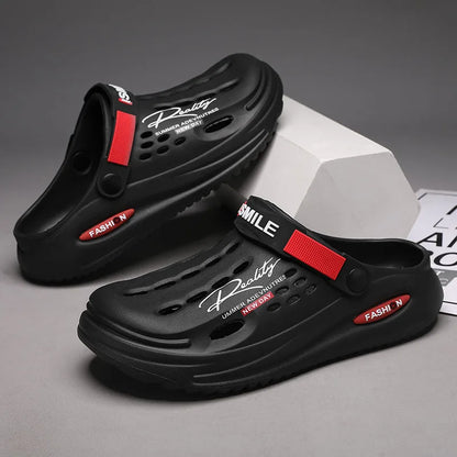 VALORIA | Men’s breathable EVA platform slip-on slippers summer style