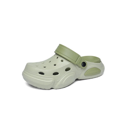 VALORIA | Men’s breathable buckle summer slippers lightweight design