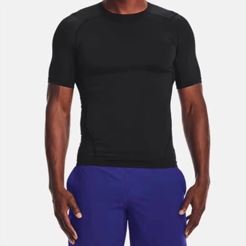 VALORIA | Men’s breathable compression performance T-shirt for gym and training