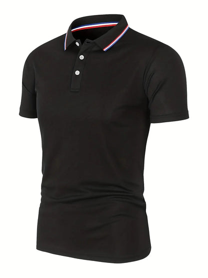 VALORIA | Men’s breathable polo shirt perfect for business casual and everyday wear