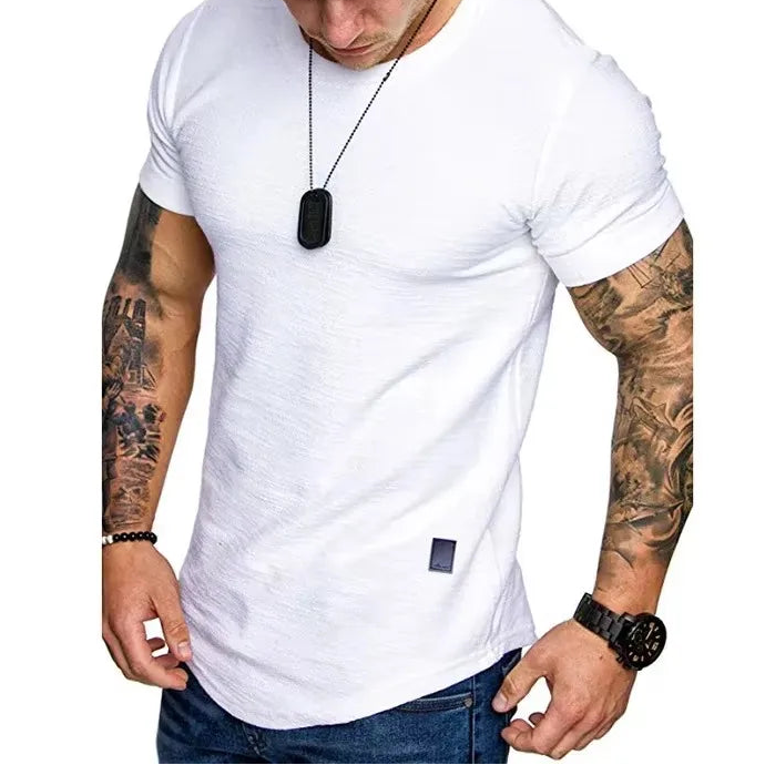 VALORIA | Men’s breathable quick-dry crew neck T-shirt for running and training