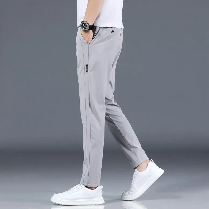 VALORIA | Men’s breathable straight-leg casual pants with lightweight comfort