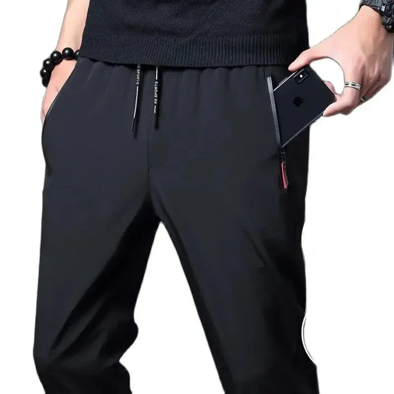 VALORIA | Men’s breathable stretch slim-fit pants for all-day comfort