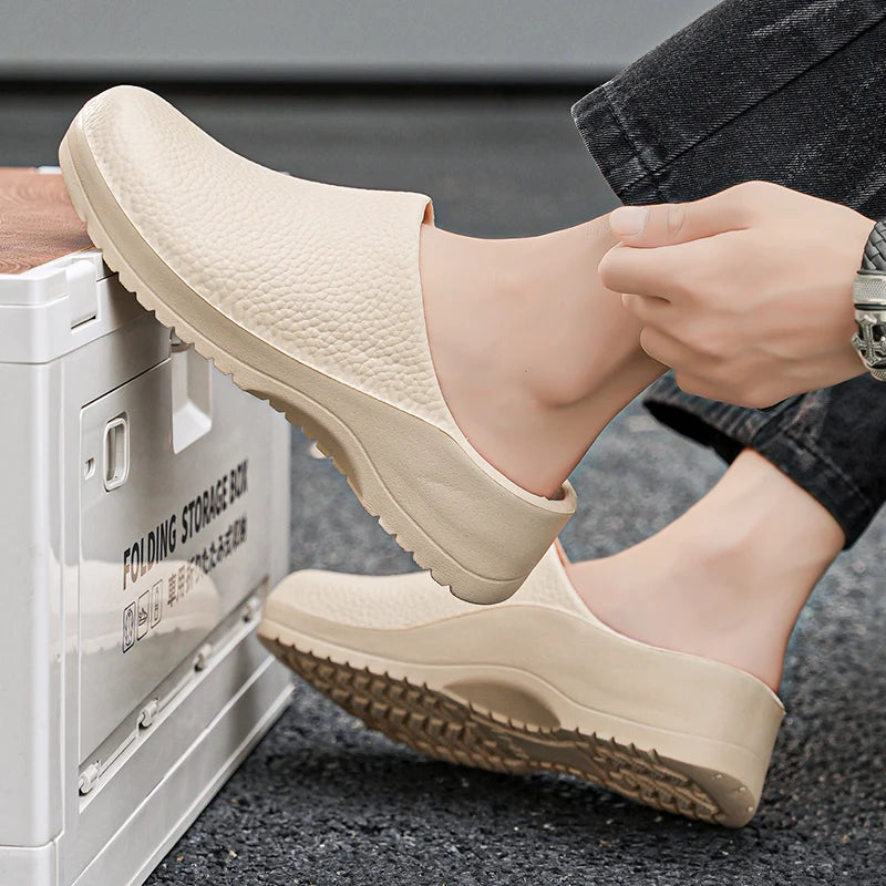 VALORIA | Men’s breathable waterproof clogs with quick-drying ventilation design