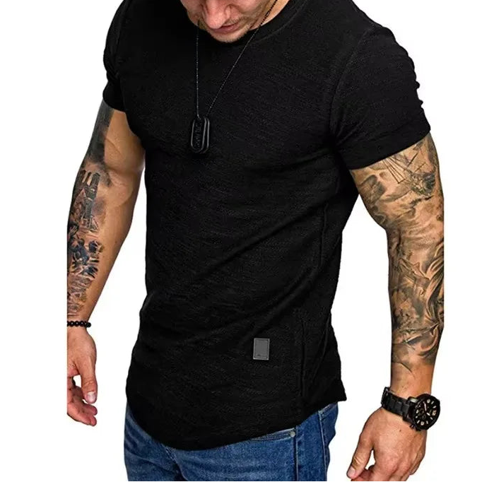 VALORIA | Men’s breathable workout T-shirt delivering moisture control and all-day comfort