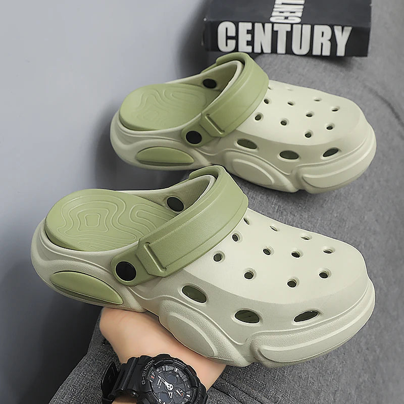 VALORIA | Men’s buckle summer slippers