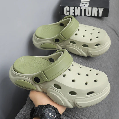 VALORIA | Men’s buckle summer slippers