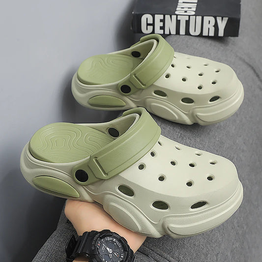 VALORIA | Men’s buckle summer slippers
