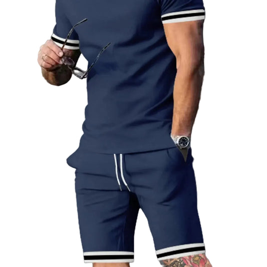 VALORIA | Men’s casual T-shirt and shorts set