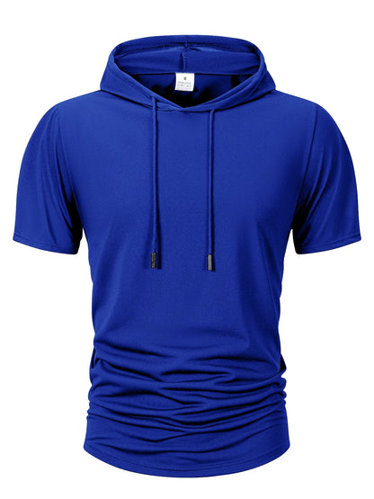 VALORIA | Men’s casual hooded tee perfect for summer, travel and weekend wear