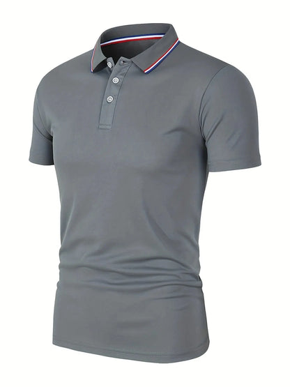 VALORIA | Men’s classic polo top pairing effortlessly with chinos, jeans and shorts