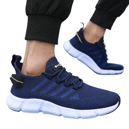 VALORIA | Men’s comfortable breathable mesh running shoes cushioned sole support
