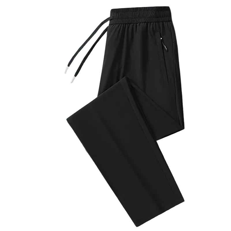 VALORIA | Men’s comfortable breathable stretch straight-leg trousers with modern fit