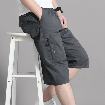 VALORIA | Men’s comfortable cargo summer shorts multi-pocket utility style