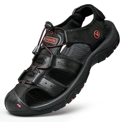 VALORIA | Men’s comfortable genuine leather summer sandals