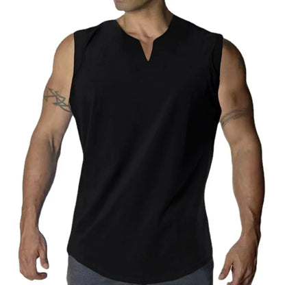 VALORIA | Men’s comfortable oversized gym sleeveless tank top lightweight fabric