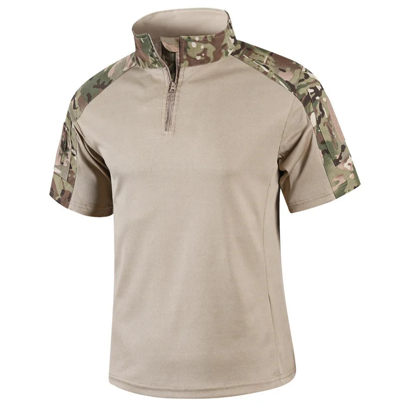 VALORIA | Men’s comfortable quick dry combat shirt moisture wicking fabric