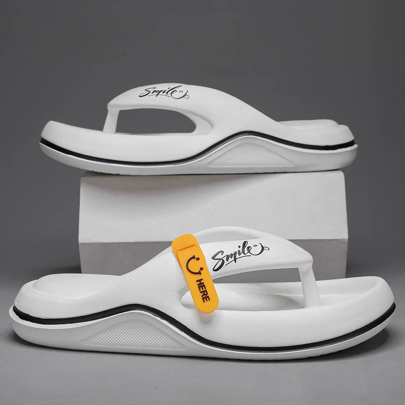 VALORIA | Men’s comfortable soft comfort flip flops cushioned footbed support
