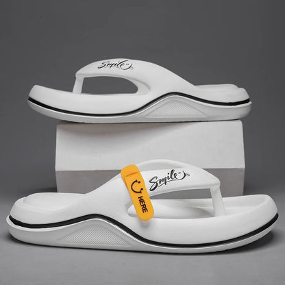 VALORIA | Men’s comfortable soft comfort flip flops cushioned footbed support