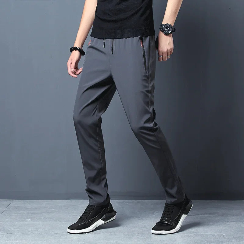 VALORIA | Men’s comfortable stretch slim-fit pants with modern tailored fit