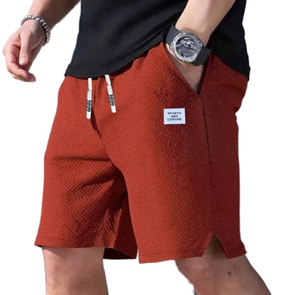 VALORIA | Men’s comfortable textured athletic shorts moisture-wicking fabric