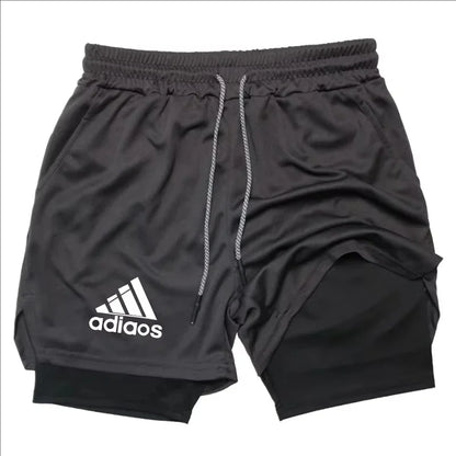 VALORIA | Men’s comfortable two-layer quick-dry shorts built-in liner support