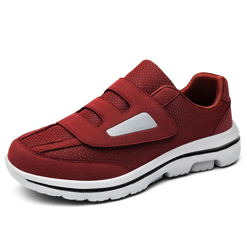VALORIA | Men’s comfortable wide-fit comfort walking shoes cushioned footbed