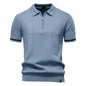 VALORIA | Men’s comfortable zipper sport polo everyday wear