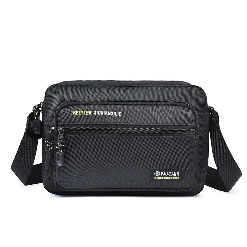 VALORIA | Men’s compact multi-layer crossbody bag organized storage
