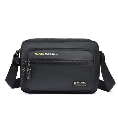 VALORIA | Men’s compact multi-layer crossbody bag organized storage