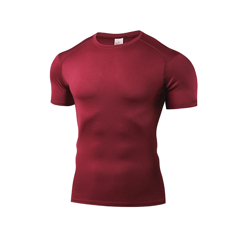VALORIA | Men’s compression performance T-shirt designed for maximum support