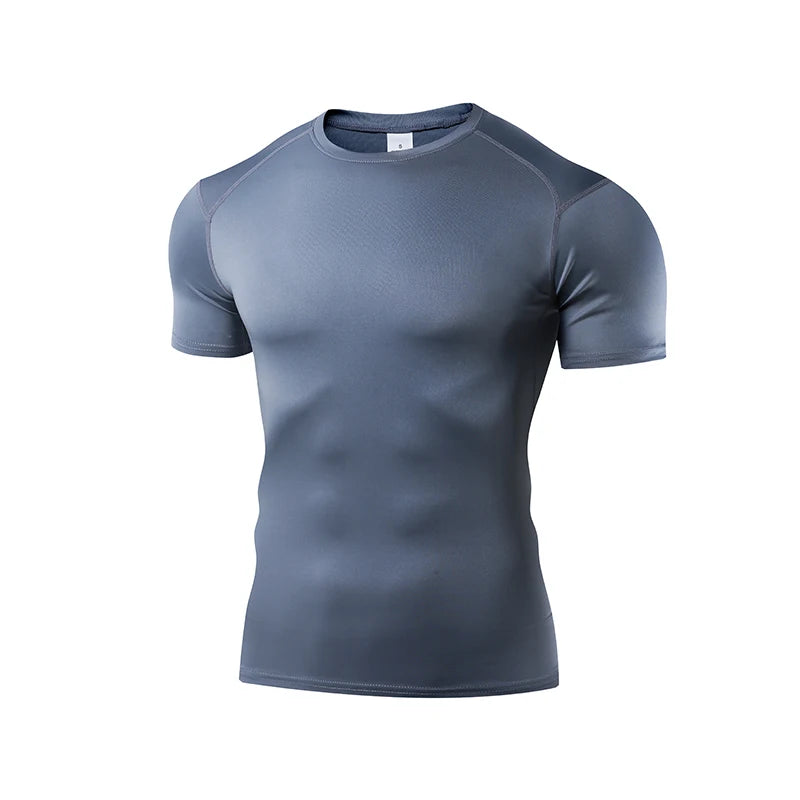 VALORIA | Men’s compression performance T-shirt designed for maximum support, mobility and performance