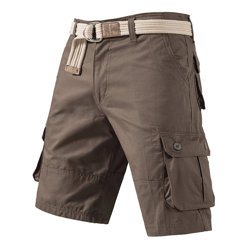 VALORIA | Men’s cotton cargo Bermuda shorts breathable everyday design