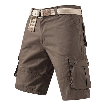 VALORIA | Men’s cotton cargo Bermuda shorts breathable everyday design
