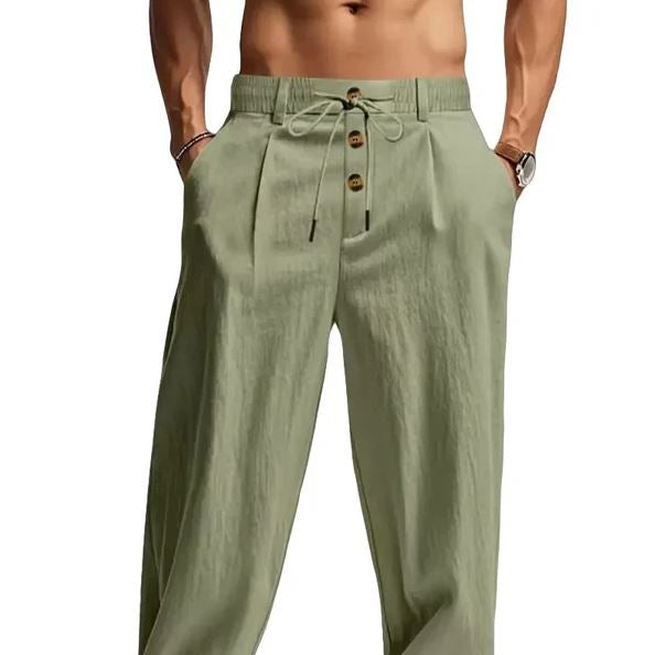 VALORIA_Men_s_cotton_linen_casual
