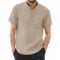 VALORIA | Men’s cotton linen shirt