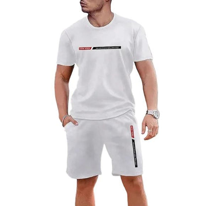 VALORIA | Men’s crew neck T-shirt and shorts set