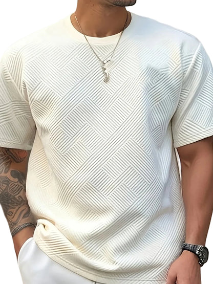 VALORIA | Men’s crew neck t-shirt soft cotton design