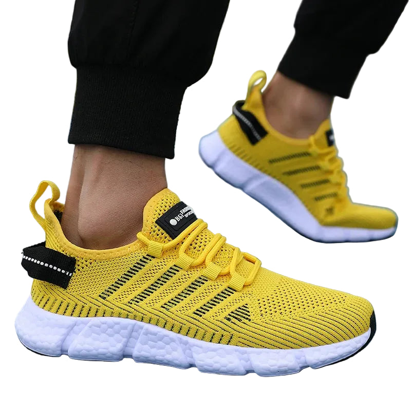 VALORIA | Men’s durable breathable mesh running shoes non-slip outsole grip