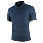 VALORIA | Men’s durable contrast polo shirt soft comfort fit