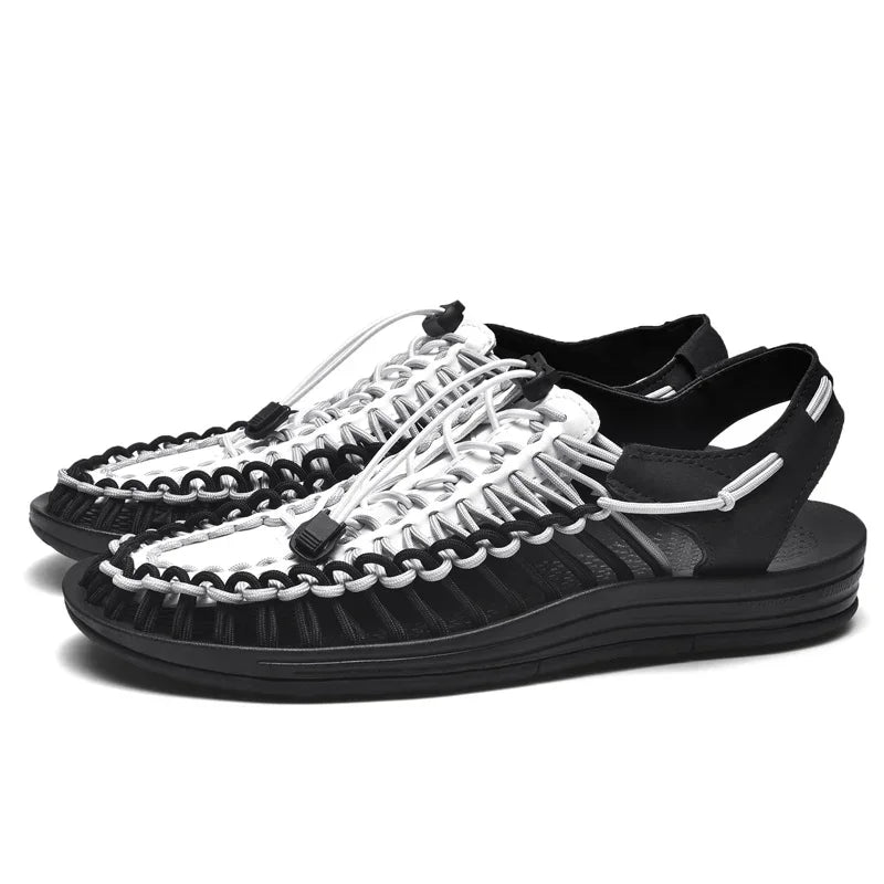 VALORIA | Men’s durable handmade weave sandals everyday wear comfort