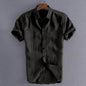 VALORIA | Men’s durable lapel button shirt classic collar look