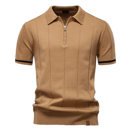 VALORIA | Men’s durable zipper sport polo sporty fashion design